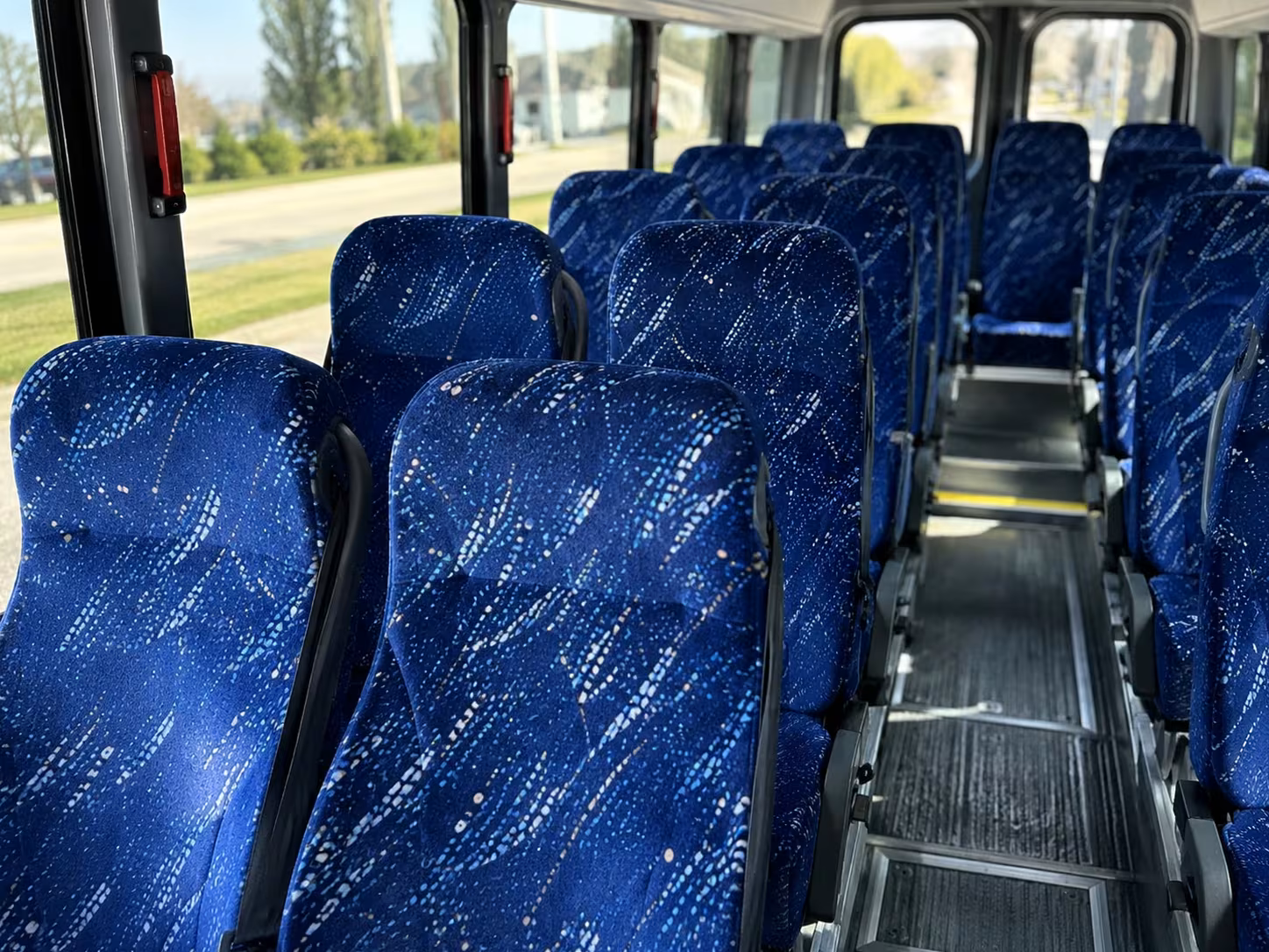 18 passenger minibus inside