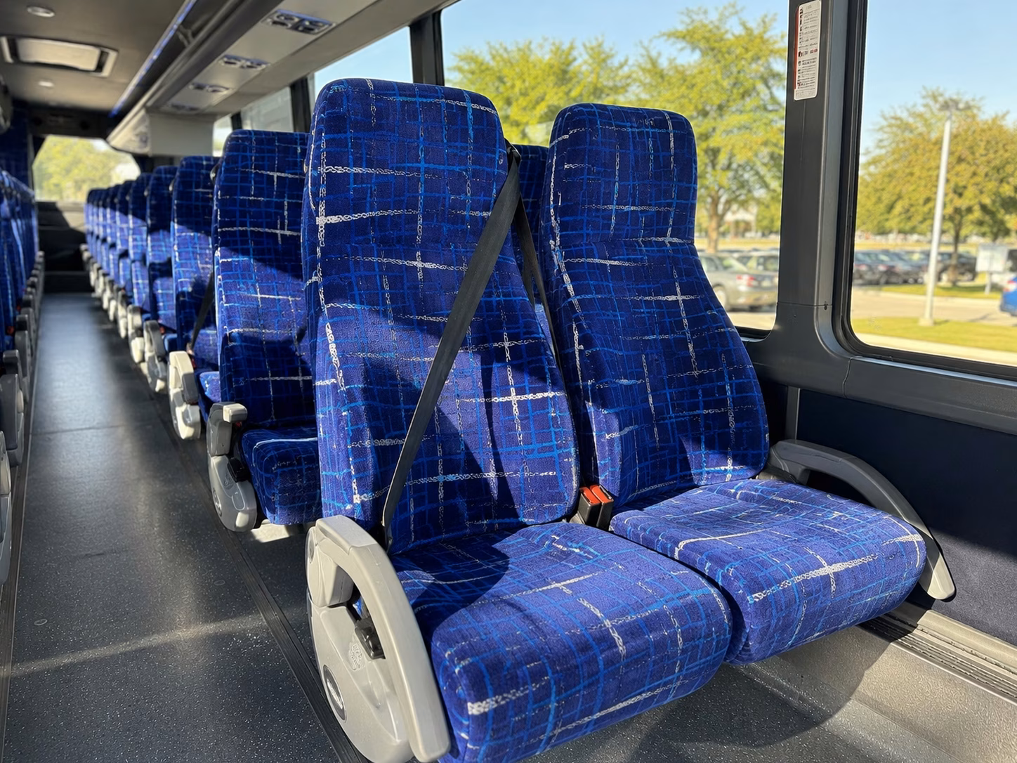 farmington hills 56 passenger charter bus rental