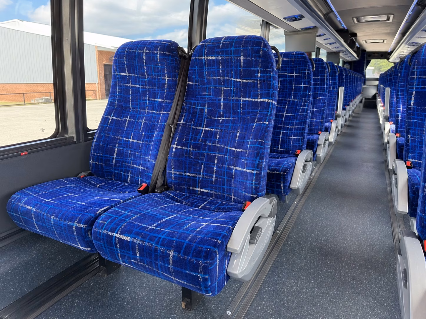 farmington hills charter bus rental interior