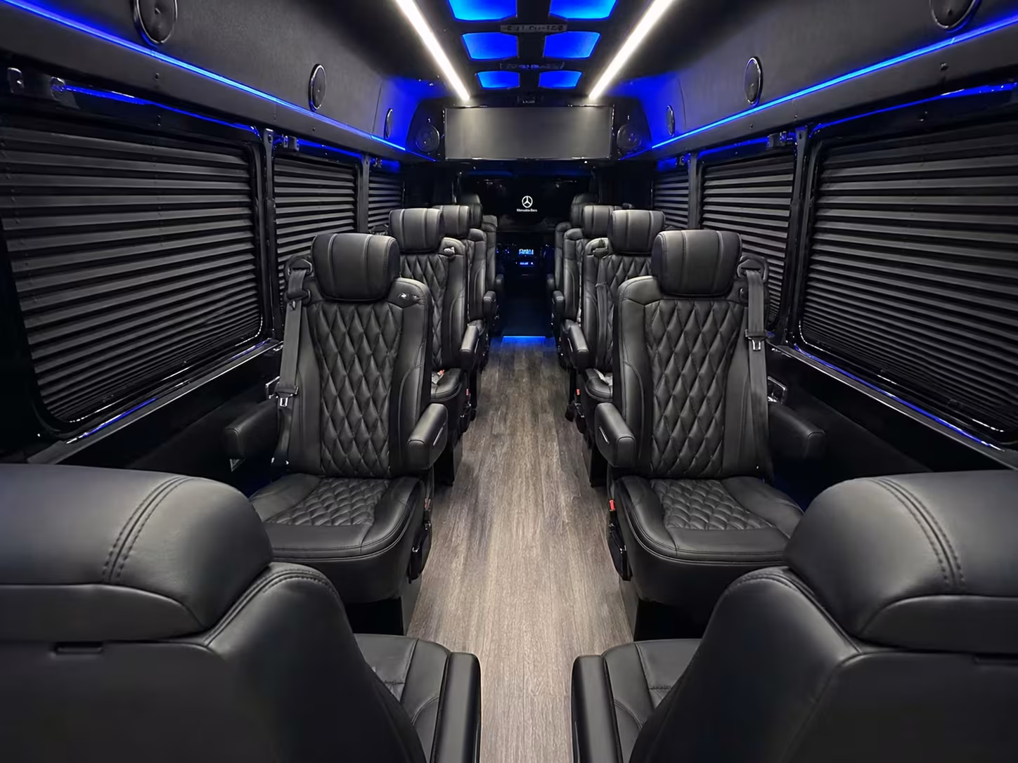 sprinter van with driver interior