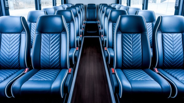 farmington hills 15 passenger minibus inside