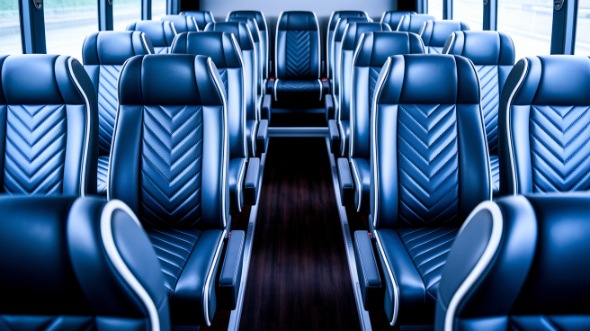 farmington hills 20 passenger minibus inside