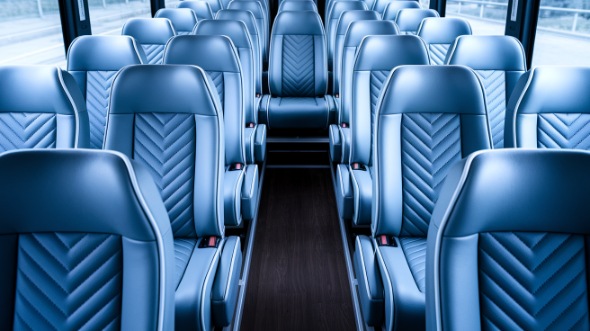 farmington hills 28 passenger minibus inside