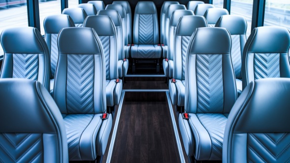 farmington hills 35 passenger minibus inside